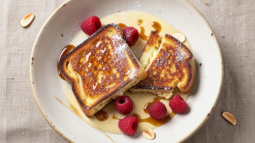 Artisan Bread French Toast Recipe: Crispy Crust, Foil-Sealed Juicy Centers