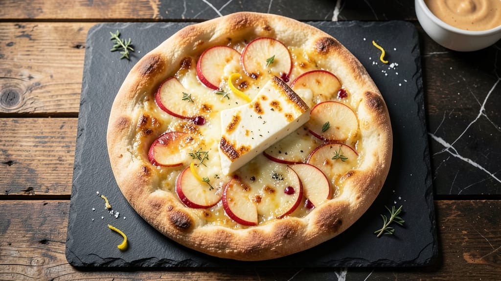 Apple Brie Flatbread Recipe: Caramelized Honey and Melty Cheese Bites