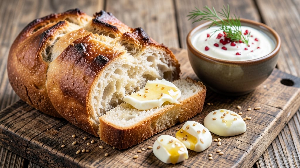 Armenian Matnakash Bread Recipe: Herbed Cheese Swirls Baked in Foil