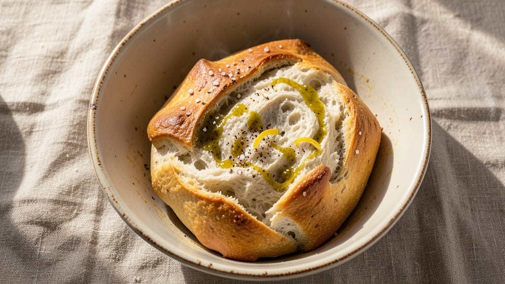 1/4 Oz Yeast Bread Recipe: Foil-Sealed Rise in 24 Hours
