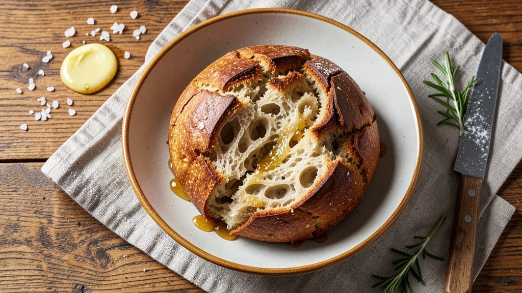 Airy Crusty Bread Recipe: Foil-Sealed Steam for Perfect Rise Every Time