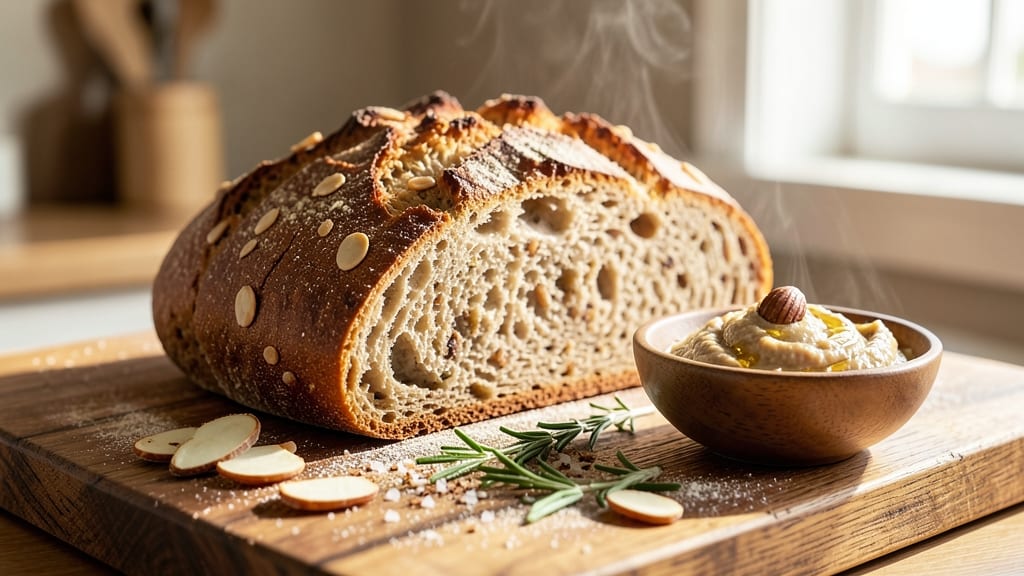 Almond Sourdough Bread Recipe: Nutty Crunch and Tangy Depth in One Loaf