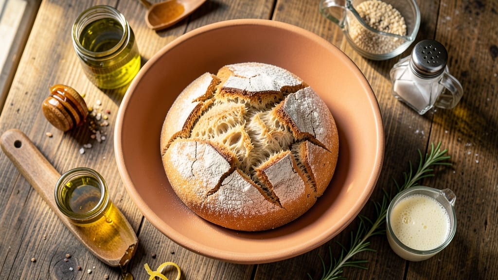 All-Wheat Bread Recipe: Foil-Sealed Rise for Dense, Nutty Crust