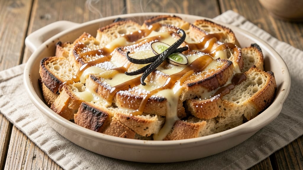 Artisan Bread Pudding Recipe: Vanilla-Infused Crunch With Caramelized Corners