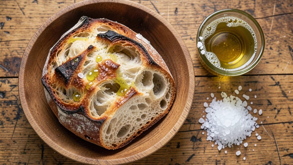 Artisan Ciabatta Bread Recipe: Crusty, Airy Pockets With No-Knead Ease