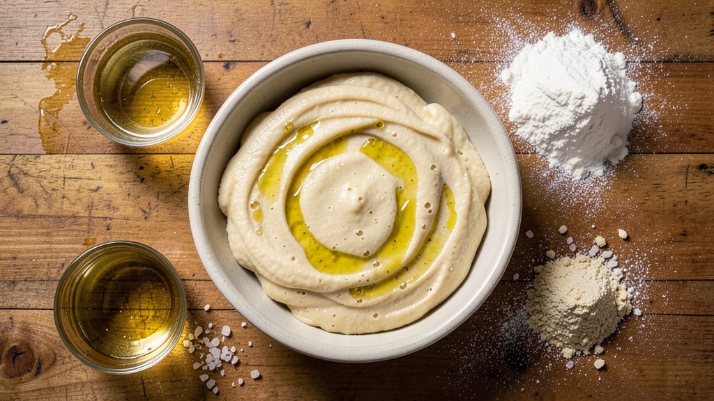 A Bread Recipe Uses 3 Tablespoons Olive Oil: Olive-Oil Enriched Loaf With Crusty Chew