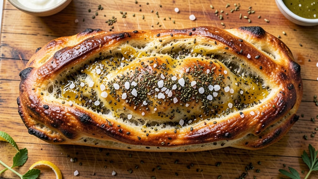 Arrowhead Mills Focaccia Bread Loaf Recipe: Olive Oil Infusion and Crusty Za'atar Crunch