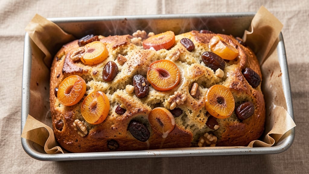 Apricot Date Nut Bread Recipe: Sweet-Tart Swirls and Crunchy Nut Clusters