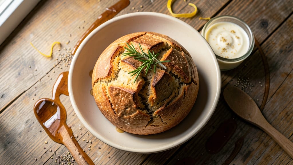 Almond Bread Recipe Vegan: Nutty Moistness with Foil-Sealed Rise