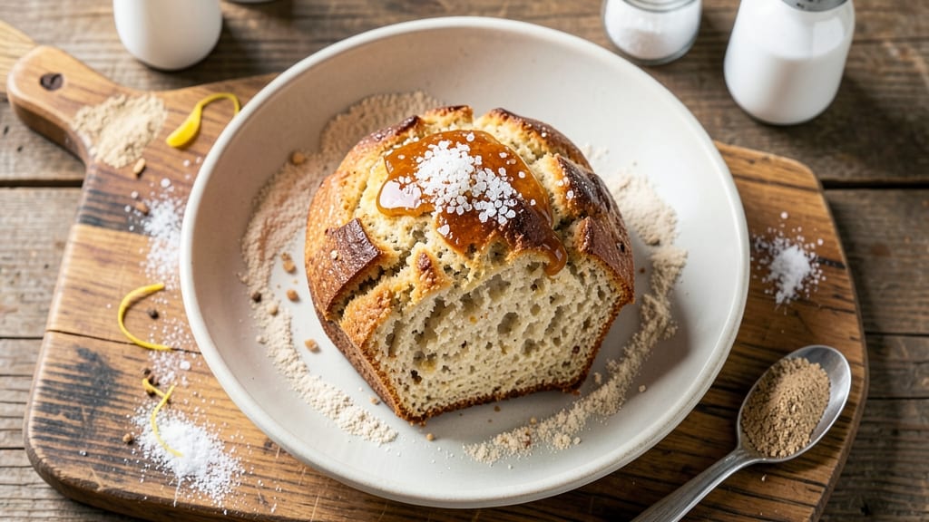 Almond Flour Bread Recipe: Microwave-Baked Loaf With Crusty Crunch