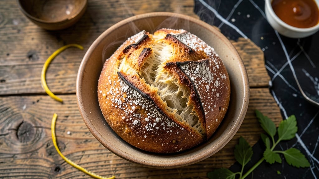 500g Bread Recipe: Foil-Sealed Crust and Pillowy Rise
