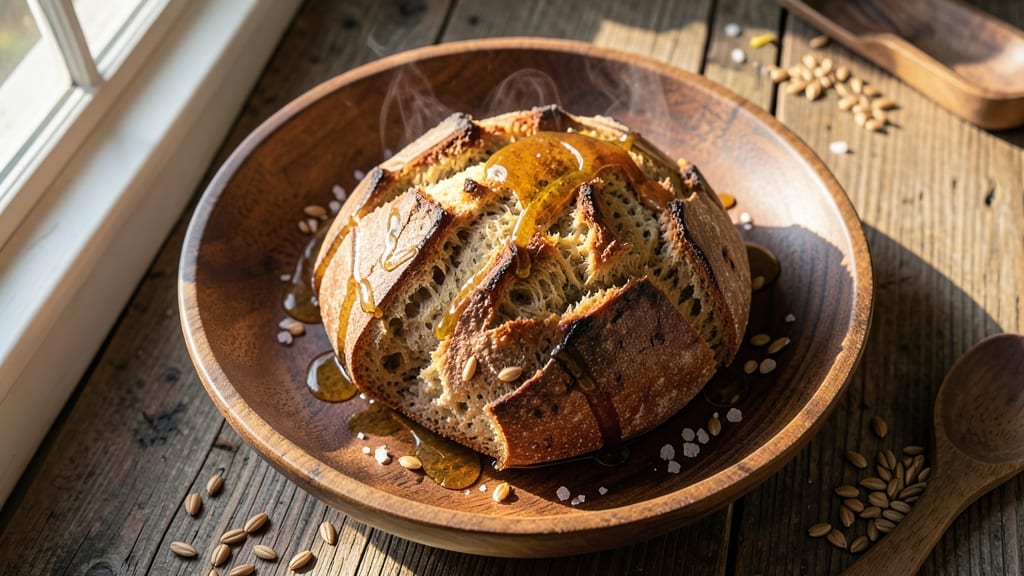Anglo-Saxon Bread Recipe: Ancient Grains and Honey-Sweetened Crust
