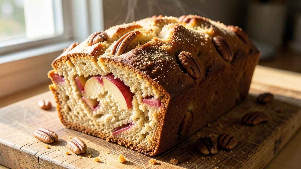 Apple Cinnamon Pecan Bread Recipe: Warm Spice Crunch With Nutty Sweetness