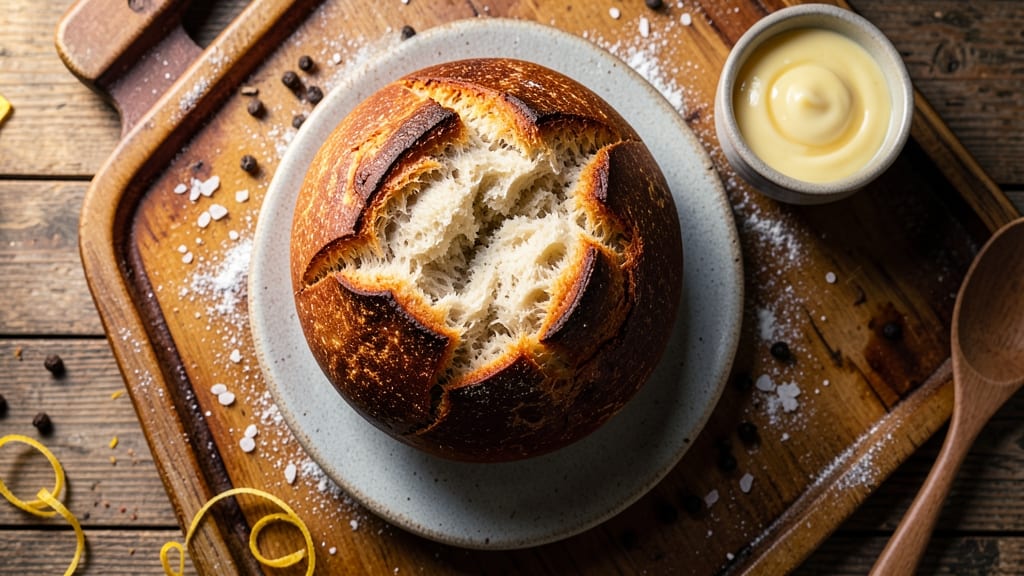 Antique White Bread Machine Recipe: Crusty Crunch With Soft, Pillowy Centers
