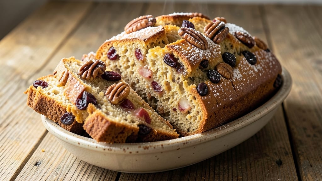 Apple Raisin Walnut Bread Recipe: Sweet Fruit and Nut-Studded Loaf