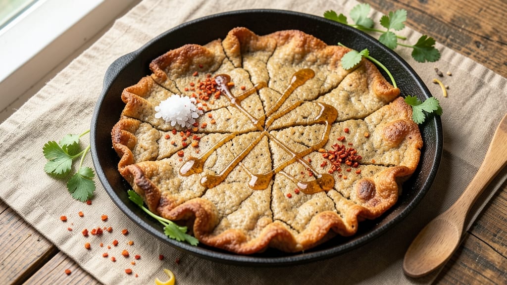 African Fried Bread Recipe: Crispy Za'atar Crust With Spiced Olive Oil Dip