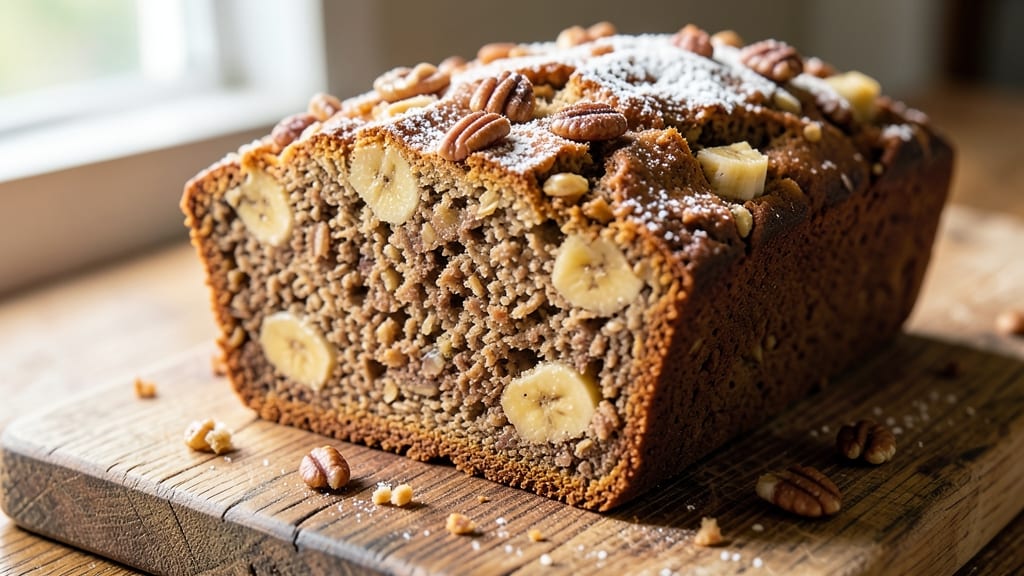 All Bran Banana Nut Bread Recipe: Whole-Grain Crunch and Sweet Banana Swirls