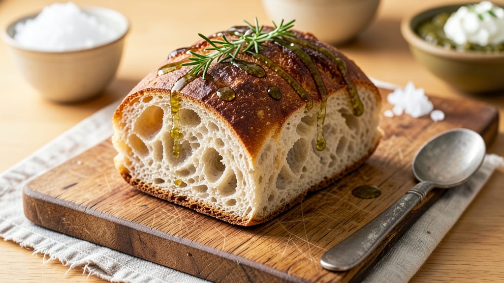 Alton Brown's Italian Bread Recipe: Foil-Sealed Crust With Tangy Olive Oil Flavor