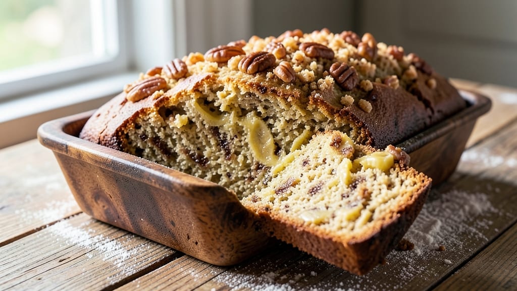 Amish Friendship Banana Bread Recipe: Cinnamon-Streaked Layers and Soft Cardamom Heart