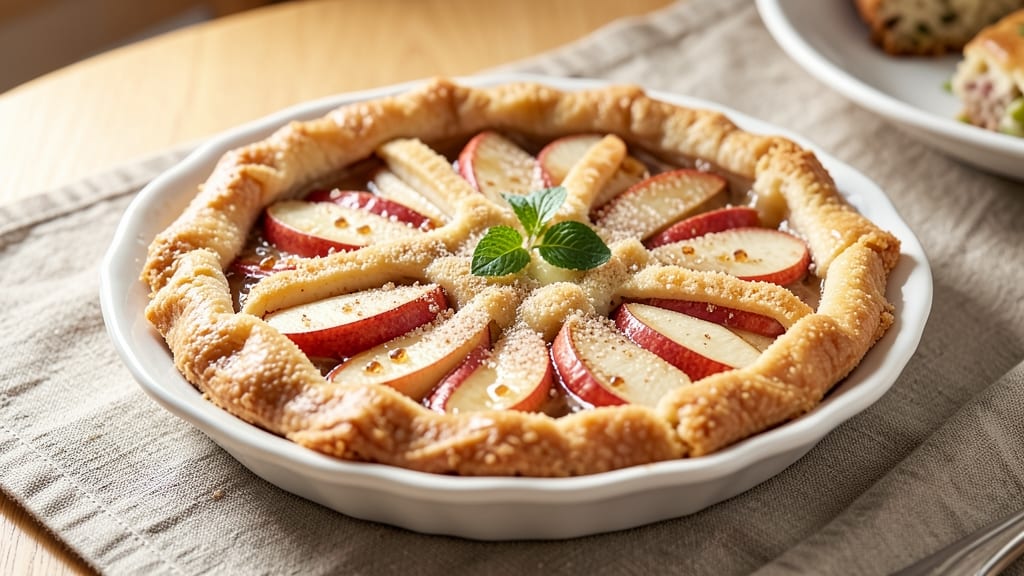 Apple Pie Recipe With Shortbread Crust: Buttery Layers and Spiced Filling Harmony