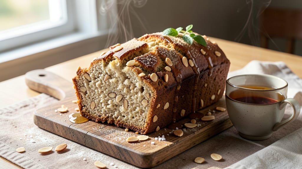 Almond Tea Bread Recipe: Nutty Moistness With Warm Spice Infusion