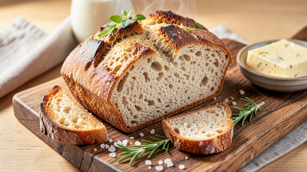 Anna Olson's Sourdough Bread Recipe: Foil-Sealed Crust and Tangy Crumb Mastery