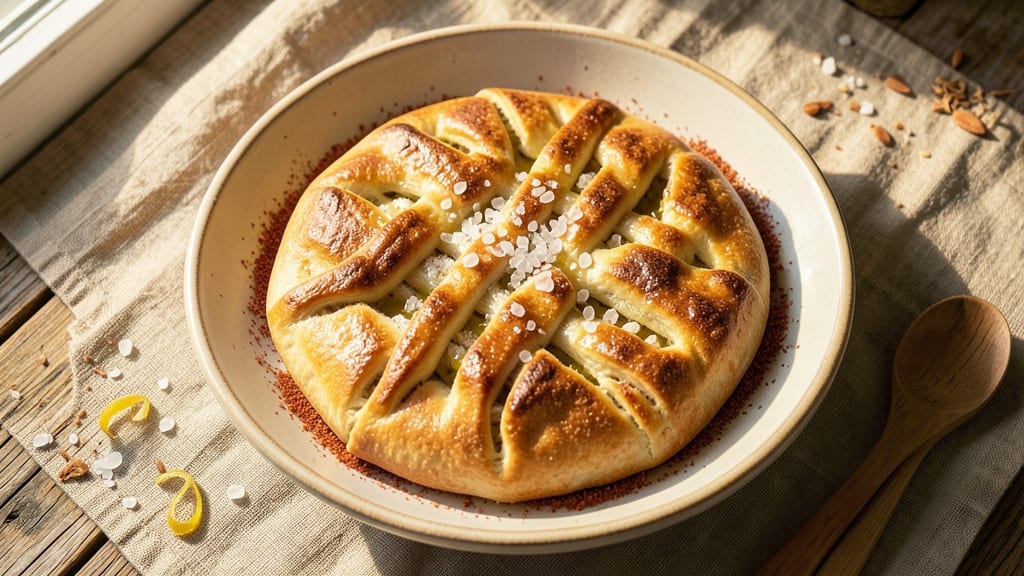Almond Pita Bread Recipe: Nutty Crunch With Foil-Sealed Softness Inside