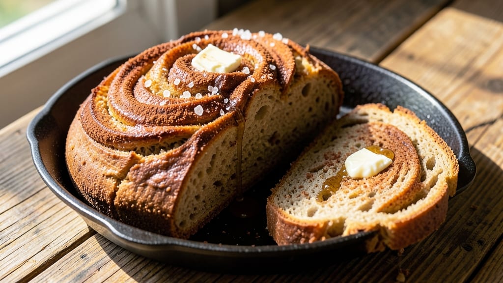 Amish Sourdough Cinnamon Bread Recipe: Homestyle Swirls and Crusty Gold