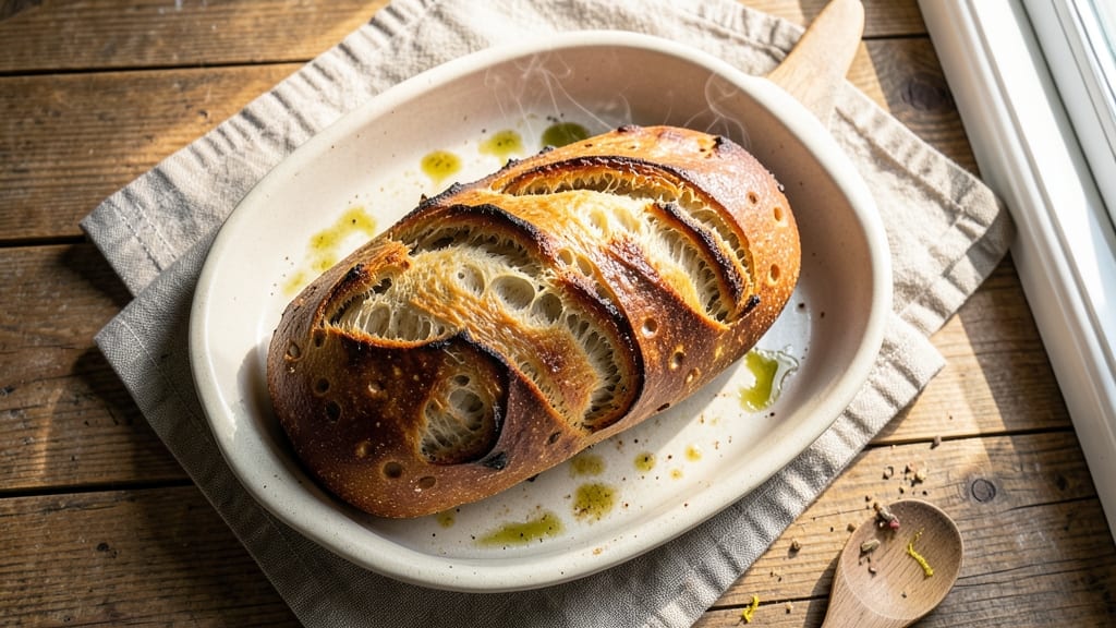 Air Fryer Ciabatta Bread Recipe: Crusty Crunch and Airy Pockets in 15 Minutes
