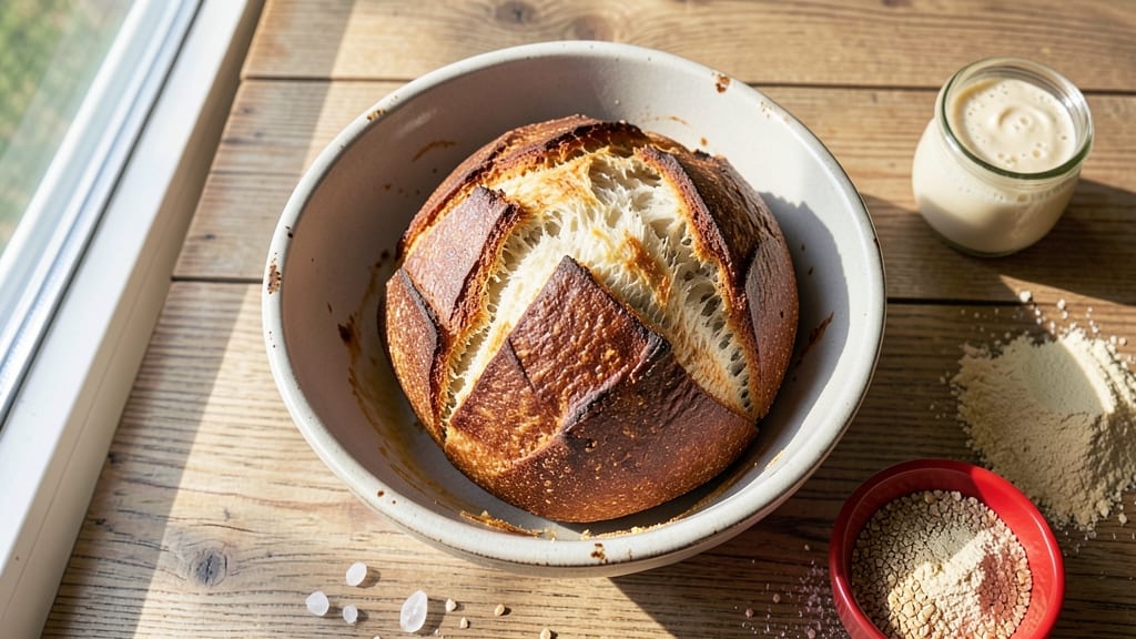 Amy Duska's Easy Sourdough Bread Recipe: No-Knead Rise to Crusty Perfection