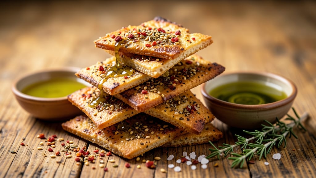 Armenian Cracker Bread Recipe: Za'atar-Spiced Crunch With Foil-Sealed Softness