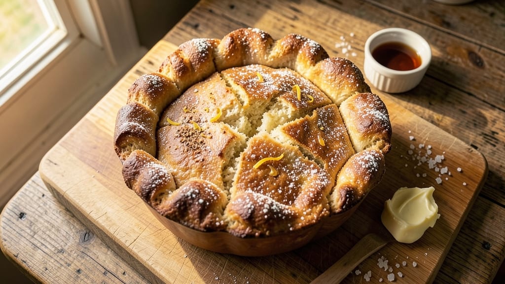 Amish Sweet Bread Machine Recipe: Vanilla-Infused Swirls and Crusty Gold Top
