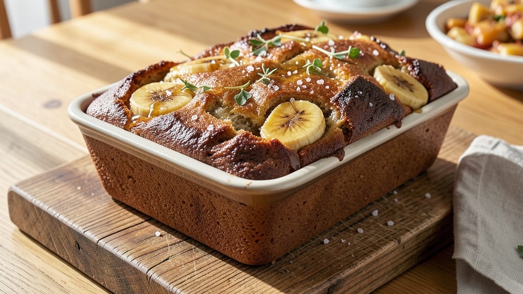 Aussie Banana Bread Recipe: Golden Crust with Caramelised Banana Swirls