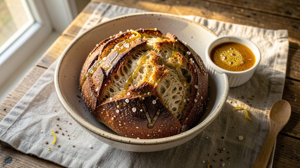 Aussie Bread Recipe: Smoky BBQ-Infused Sourdough With Crusty Char