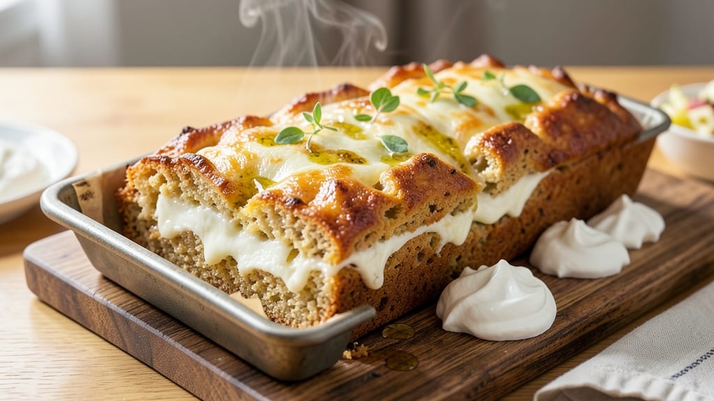 Almond Flour Cheese Bread Recipe: Gluten-Free Crust With Melty Cheese Pull