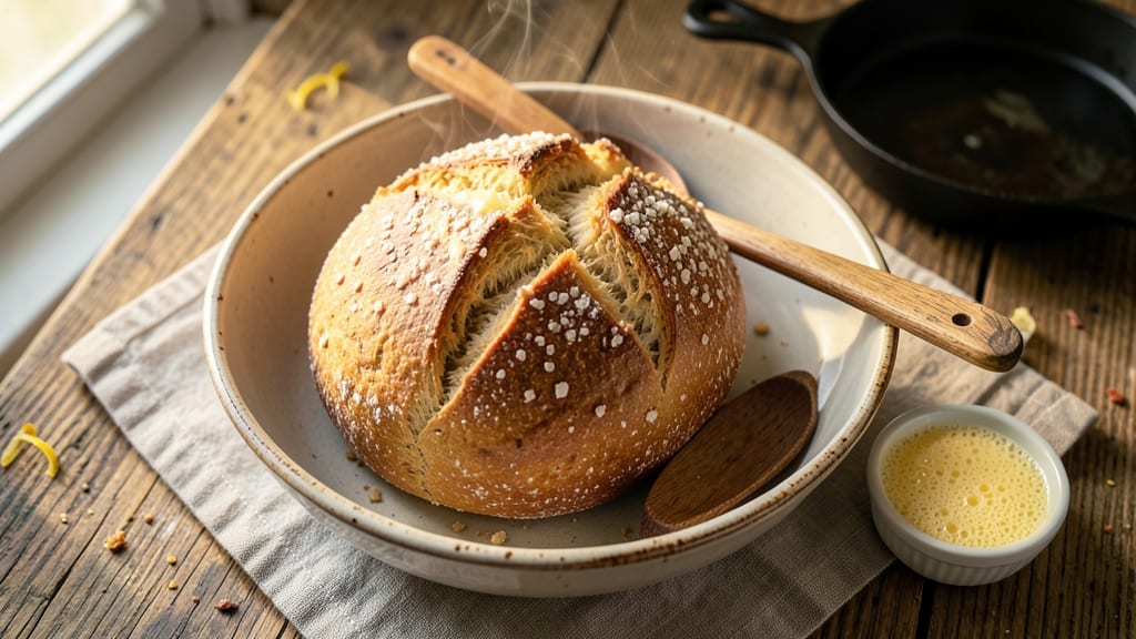 500g Flour Bread Recipe: Foil-Sealed Crust With Pillowy Softness Inside