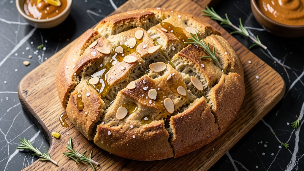 Almond Flour Focaccia Bread Recipe: Grain-Free Crust With Olive Oil Shine