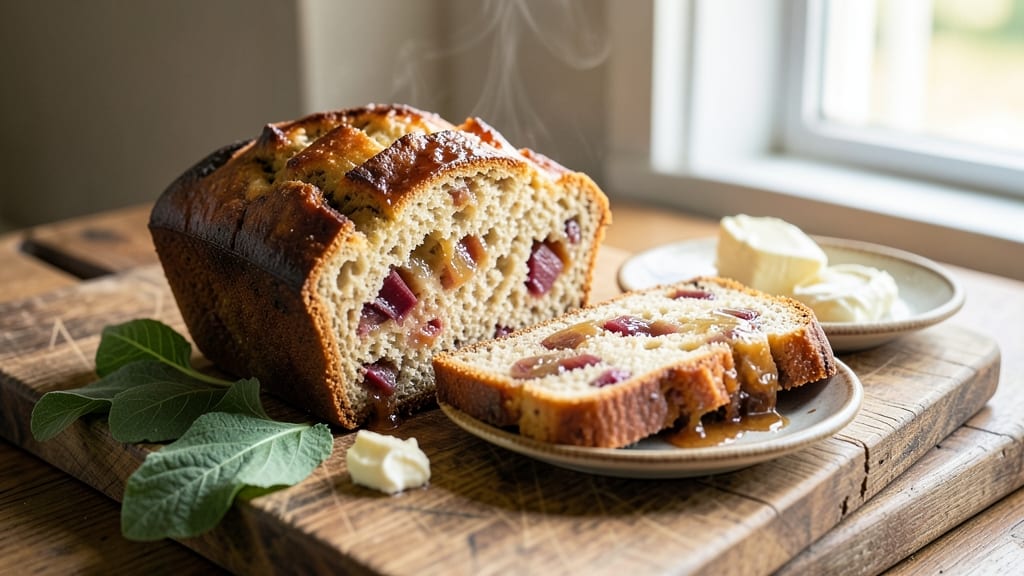 Amish Rhubarb Bread Recipe: Tart-Sweet Swirls Locked in Foil-Sealed Crust