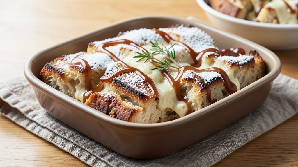 B Smith's Bread Pudding Recipe: Bourbon-Infused Vanilla Swirls and Crispy Top