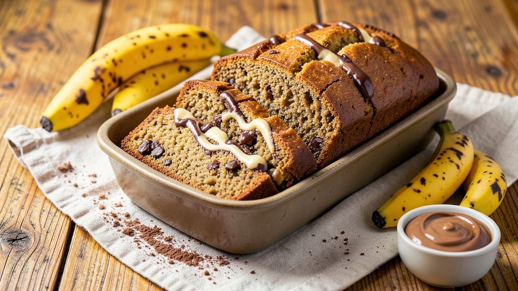 A Latte Food Banana Bread Recipe: Coffee-Infused Moistness With Warm Spice Swirls