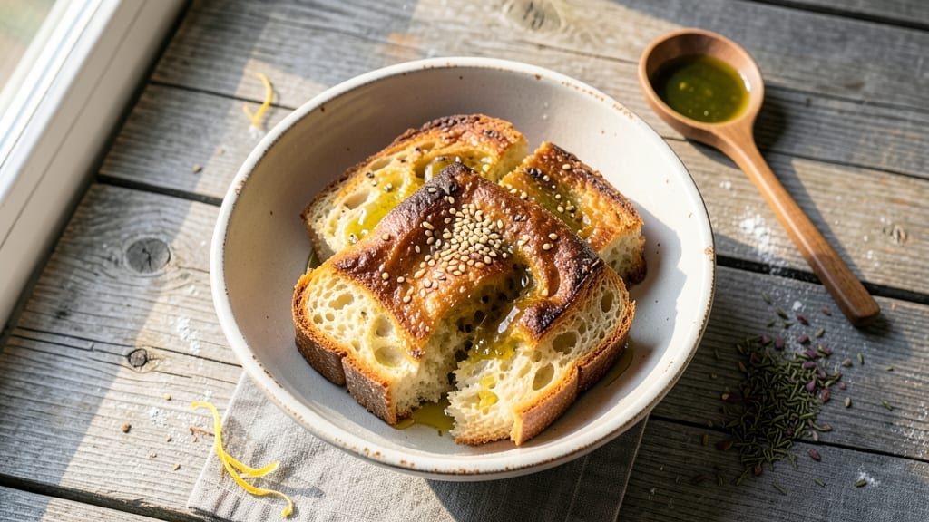 Asphodel Bread Recipe: Ancient Greek Crust With Olive Oil Magic
