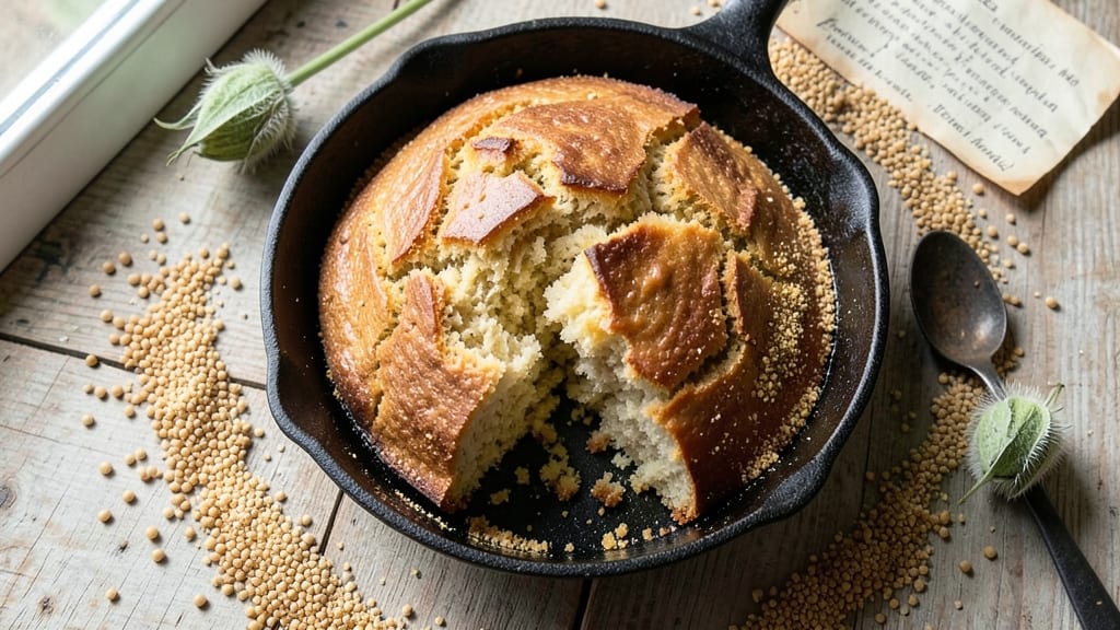 Amish Corn Bread Recipe: Foil-Sealed Crust With Buttery, Crumbly Softness
