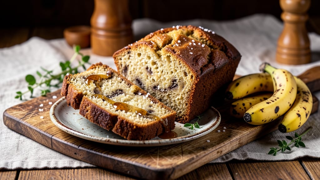 Alpha Bakery Banana Bread Recipe: Foil-Sealed Moistness with Walnut Swirls
