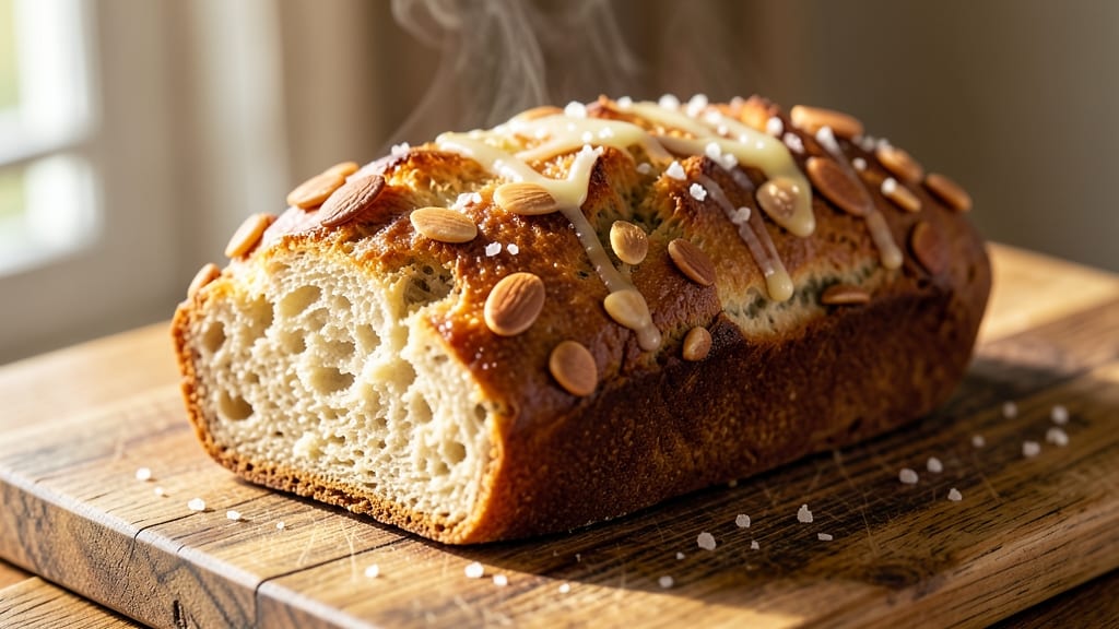 Almond Bread Recipe With Yeast: Nutty Moistness and Crispy Top in One Bake