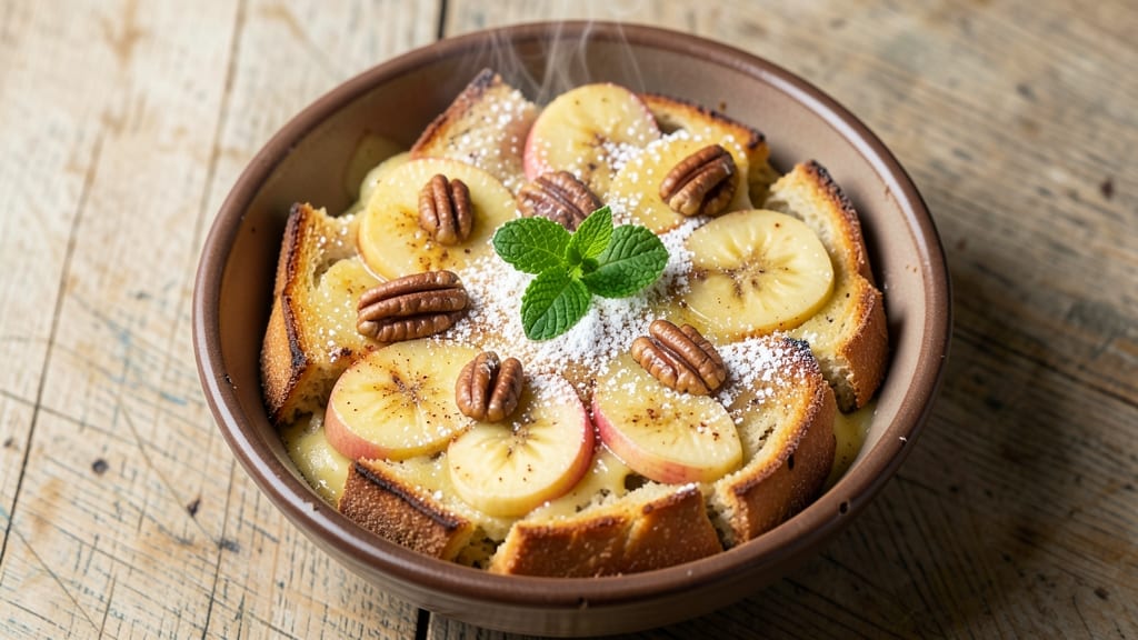 Apple Banana Bread Pudding Recipe: Warm Spice Swirls and Foil-Sealed Gooey Layers