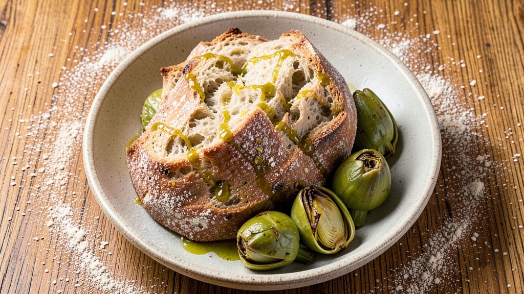 Artoklasia Bread Recipe: Foil-Sealed Crusty Crunch With Artichoke Swirls