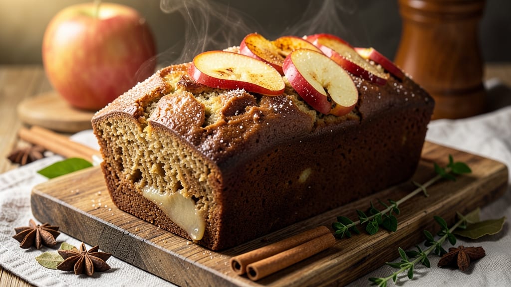 Autumn Apple Bread Recipe: Spiced Swirls and Foil-Sealed Juiciness