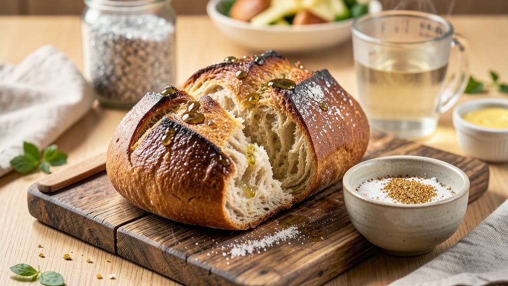 Amazing Homemade Bread Recipe: No-Knead Foil-Sealed Rise for Bakery-Style Crust